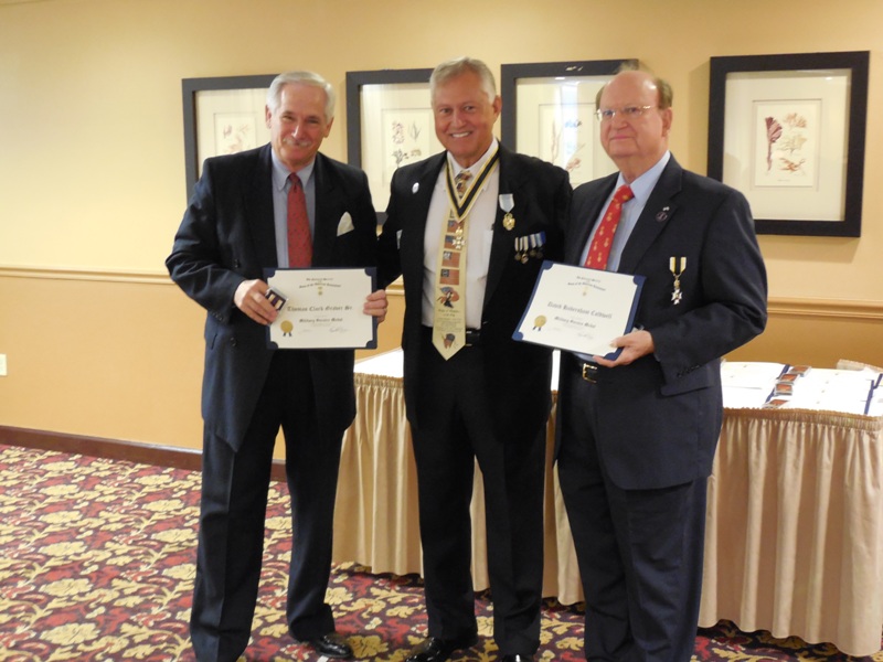 SAR Military Service Medal Presentations